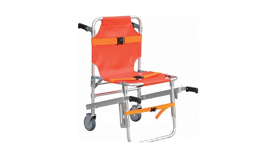 Aluminum Alloy Folding Stretcher Chair thumbnail 2